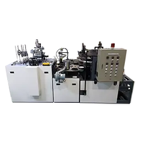 Machine à fabriquer des bols en papier entièrement automatique à haute efficacité, 35-70 pièces/min, garantie 1 an, qualité sud-coréenne