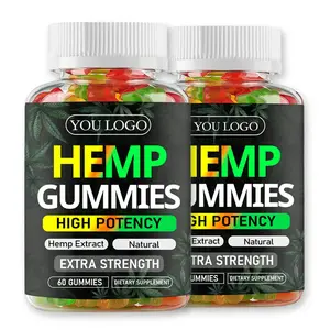 תווית פרטית לספק gummies gummies מותאם אישית קנבוס 3000mg קנבוס דוב בצורת סוכריות