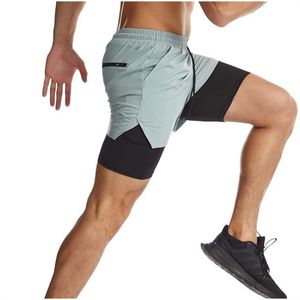 Pantalones cortos de entrenamiento de secado rápido para hombre, pantalones cortos de gimnasio para correr para verano, pantalones de entrenamiento atléticos transpirables grandes y altos - Product Image 5