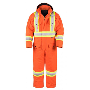 Vente en gros Combinaison de travail globale de sécurité haute visibilité Vêtements réfléchissants Uniforme de travail résistant à l'eau Combinaison de travail Service OEM - Product Image 1