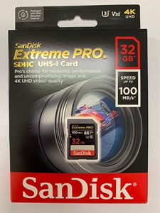 Sandisk 100% ของแท้ SDSDXXO-032G-GN4IN การ์ด SD สำหรับ SDXC U3 V30 32GB - Product Image 2
