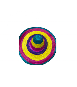 Sombrero de paja de algas marinas de Vietnam Unisex más vendido colorido muriendo para adultos para vacaciones despedida de soltero estilo Bandito - Product Image 5