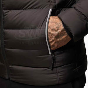 Tamaño personalizado Streetwear con capucha burbuja chaqueta de invierno para los hombres nuevo estilo de Venta caliente hombres con capucha burbuja chaqueta de invierno - Product Image 4