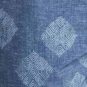 กางเกงว่ายน้ำผู้ชายแบบสั่งทำ OEM สีฟ้าอ่อน ลายเรขาคณิตเพชร ด้านหน้าเป็นมิตรกับสิ่งแวดล้อม ป้องกันรังสียูวี กันน้ำ แห้งเร็ว ผลิตจากโรงงาน - Product Image 5