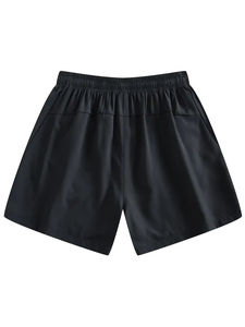 กางเกงชิโนคอตตอนสำหรับผู้ชายกางเกงขาสั้นผ้าชิโน่แบบปรับแต่งได้สำหรับใส่ไปเล่นยิมมีกระเป๋าสั้นใส่สบายปกติทำจากโพลีเอสเตอร์ - Product Image 5