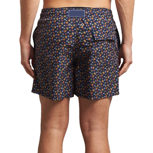 Men's Custom Sublimation Printed Board Shorts-100% Polyester Quick Dry Drawstring Closure RIBBONS Decoration <b>Mid</b> Waist Solid - Product Image 4