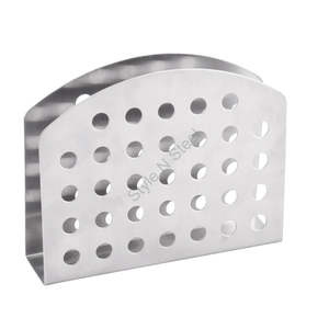 <b>Stainless</b> <b>Steel</b> Tissue Holder with a Hole Design - Product Image 1