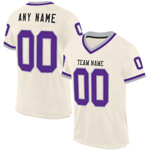 Maillot de football authentique en maille rétro, ensembles d'uniformes personnalisés, tenue d'équipe professionnelle, ajustement adulte, vêtements de club universitaire, 100% polyester UV - Product Image 5