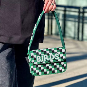 Bolso de Mano de Diseño Floral Hecho a Mano con Cuentas, Ecológico, para Mujer, para Fiestas - Product Image 1