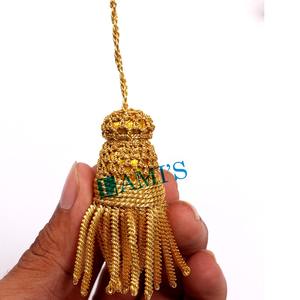 Borla decorativa al por mayor/Borlas de lingotes Accesorios/Borla de lingotes de oro - Product Image 2