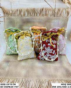 Small Size Fashionable <b>Potli</b> Clutch <b>Bag</b> - Product Image 6