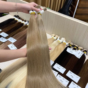 Cabello humano vietnamita de alta calidad Cabello humano a granel Genius trama cabello humano recto - Product Image 1