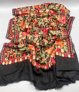 Dark Blue <b>Velvet</b> Shawl High-quality Breathable Durable Best Match for Formal and Festive <b>Dresses</b> Traditional Scarves & Shawls - Product Image 1