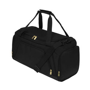 Bolsa de gimnasio de lona deportiva de gran capacidad con compartimento para zapatos Bolsas de gimnasio de calidad superior al por mayor a precio barato - Product Image 5