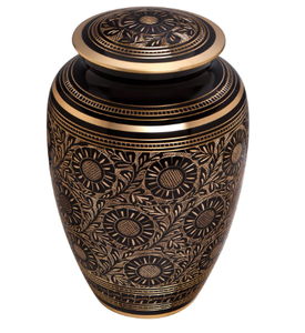 Urna de latón hecha a mano para cenizas de bebé para entierro de cementerio o urna de cremación funeraria conmemorativa para seres queridos - Product Image 3