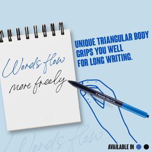 Stylos à bille de luxe de haute qualité avec logo personnalisé Vista RT 0.7mm baril triangulaire stylo à bille personnalisé promotionnel - Product Image 3