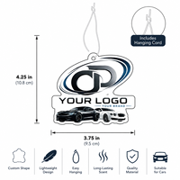 Désodorisant de voiture suspendu personnalisé de luxe, parfum longue durée, marque privée OEM, pour la décoration intérieure de voiture