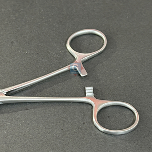 Stainless Steel <b>Piercing</b> <b>Clamps</b> 6" Sponge Forceps Haemostatic Body <b>Piercing</b> Instrument - Product Image 6