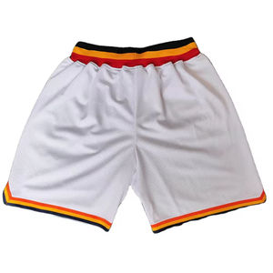 Short de basketball réversible grande taille respirant et cousu, avec poches, tendance saisonnière, haute qualité, vente en gros usine - Product Image 5