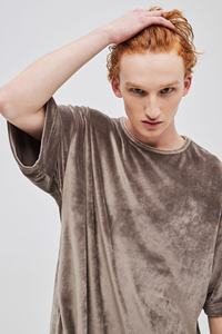 T-shirt basique blanc pour homme, design de créateur, sérigraphie personnalisée sur le devant, couleur personnalisable, respirant, écologique, 100 % coton, vente en gros - Product Image 3