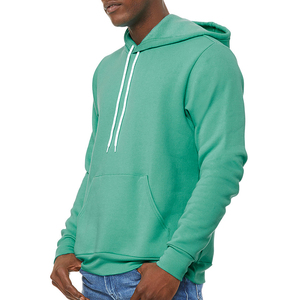 Nouveau 2025 Sweat à capuche 100% coton mélangé, manches classiques, poche brodée, logo personnalisable, coupe oversize, polaire d'hiver - Product Image 1