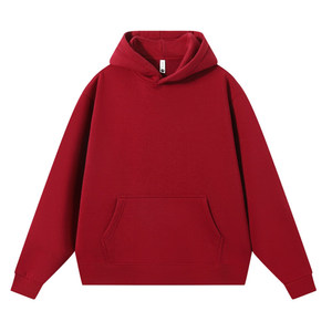 Sudaderas con Capucha Extra Grandes de Alta Calidad, 500 GSM, Algodón Grueso, Lisas, Sin Cordones, Unisex, con Logotipo Personalizado, Tallas Grandes para Hombre - Product Image 3