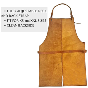 Biểu Tượng Tùy Chỉnh Chất Lượng Hàng Đầu Da Công Cụ Làm Việc Salon Tạp Dề Chất Lượng Cao Nhà Đầu Bếp Sử Dụng Tạp Dề Chống Cháy BBQ Nấu Ăn Nhà Bếp Tạp Dề - Product Image 3