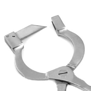 Fórceps de acero inoxidable reutilizables de alta calidad Precio competitivo Instrumento veterinario al por mayor para procedimientos de castración - Product Image 5