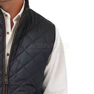 Gilets bouffants pour hommes de couleur personnalisée vêtements à la mode gilets bouffants pour hommes gilets bouffants pour hommes coupe-vent - Product Image 5