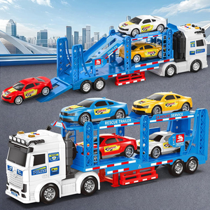 <span class=keywords><strong>Camion</strong></span> Trasportatore a Due Piani Regolabile per Bambini <span class=keywords><strong>con</strong></span> Luci e Suoni, Rimorchio Giocattolo, Grande <span class=keywords><strong>Camion</strong></span> Giocattolo per Trasporto - Product Image 5