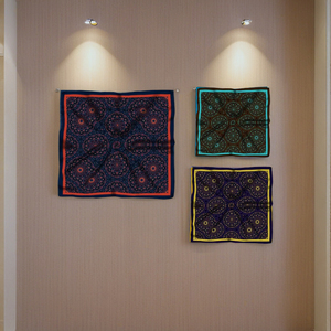 Custom Printed Women's Tropical Floral Satin <b>Square</b> <b>Scarf</b> 60x60 cm Vintage Style Animal Pattern Headwrap Neck Fashion Accessory - Product Image 2