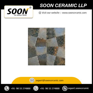 Azulejos de porcelana antideslizantes de alta resistencia para áreas de estacionamiento al aire libre Azulejo de piso de 16x16 pulgadas de proveedor indio - Product Image 3