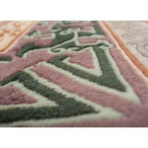 Alfombras de Lana Pechino Ivory Anudadas a Mano, Rectangulares de 9x12, con Medallón Abstracto Estilo Tabriz para Sala de Estar, Pae-5945 - Product Image 3