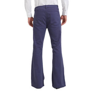 กางเกงสเวตเตอร์ลายทางทรงตรงสำหรับผู้ชายกางเกงผ้าพิมพ์ลายตามสั่งสำหรับฤดูหนาว - Product Image 5