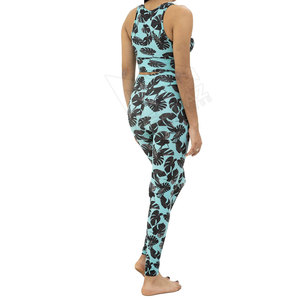 Custom Training Yoga Outfit <b>Leggings</b> Set Yoga Bra and Pants Sets <b>Women</b> Yoga Sets Made in Pakistan - Product Image 6