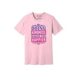 Gentillesse thèmes imprimer 100% coton tissu T-shirt 160-180 à lourd GSM 12 couleurs disponibles personnalisé votre propre conception et placement - Product Image 6