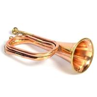 Adiba Home Decor Handmade 6-Inch Bugle Copper/Brass Flugelhorn Musical Instrument for Play and Decorative Gift