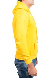 Jersey de algodón de alta calidad con logotipo personalizado Drop Training Jogging Wear Fleece Sudadera con capucha de gran tamaño para hombres - Product Image 3