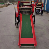 Mini presse à balles de maïs, de foin et de silage entièrement automatique de Chine, machine à emballer les balles de foin, prix de vente