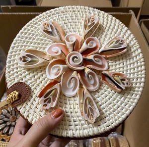 Handmade Rattan Wicker <b>Woven</b> Wallets Handbags Sedge <b>Bags</b> Rattan <b>Bag</b> For Women From 99 Gold Data Vietnam - Product Image 3