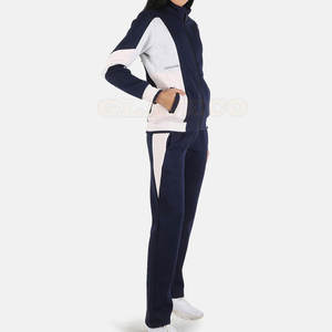 Survêtements décontractés à motif solide au design unique pour femmes Offre Spéciale matériau durable respirant pour l'hiver en stock - Product Image 2