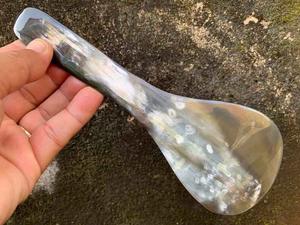 Cuchara de Cuerno de Búfalo Natural, Hecha a Mano y Pulida, Perfecta para Servir Especias, Condimentos o como Decoración de Mesa, Alta Calidad - Product Image 2