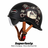 Casque Moto Ouvert Premium Étanche en ABS à Libération Rapide, Design Sportif pour la Conduite Estivale, Scooter, Vente en Gros OEM