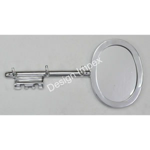 Miroir mural décoratif style clé, décoration moderne pour la maison et la salle de bain, fixation murale - Product Image 6