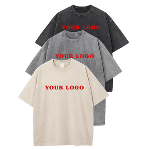 เสื้อยืดผ้าฝ้ายแนววินเทจสำหรับผู้ชายเสื้อยืดผ้าฝ้าย100% ขนาดใหญ่พิเศษขนาดใหญ่พิเศษพิมพ์โลโก้ออกแบบได้ตามต้องการ - Product Image 1