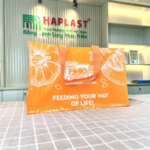 ถุงช้อปปิ้งผ้า PP ทนทานพร้อมซิปปิด – ถุงพิมพ์ลายตามสั่งนำกลับมาใช้ใหม่ได้ ผลิตจากโรงงานในเวียดนาม - Product Image 5