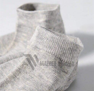 Mùa Hè Thoải Mái Thoáng Khí <span class=keywords><strong>Polyester</strong></span> Đồng Bằng Bông Mắt Cá Chân Màu Rắn Vớ Cho Nam Giới Và Phụ Nữ Từ Pakistan - Product Image 3