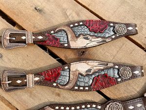 ชุดบังเหียนและสายรัดอกม้าหนังแท้และโลหะ รุ่น Kaamkaaj KKJ01 พร้อมหัวเข็มขัดปลดเร็ว ขนาดปกติ เหมาะสำหรับผู้เริ่มต้นขี่ม้า - Product Image 4