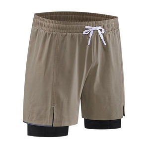 Pantalones Cortos Deportivos para Hombre, Diseño Moderno, Secado Rápido, Impermeables, Cintura Media con Cierre Elástico, Ideales para Correr - Product Image 1