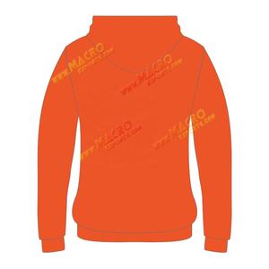 Sweat-shirt d'hiver à manches longues, pull à capuche avec cordon de serrage, poche kangourou, couleur marron uni, coupe classique, polaire en polyester/coton pour homme - Product Image 3